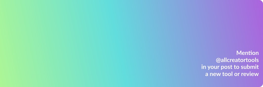 AllCreatorTools - ACT banner