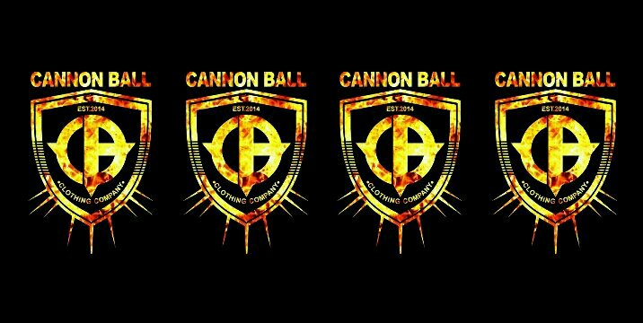 CANNON BALL Clothing banner