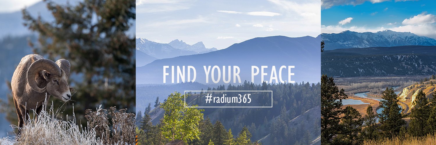 Tourism Radium banner