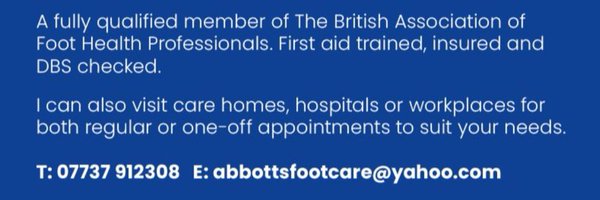 AbbottsFootCare Profile Banner