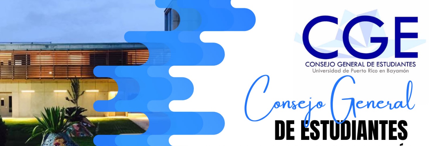 Consejo General de Estudiantes UPRB banner