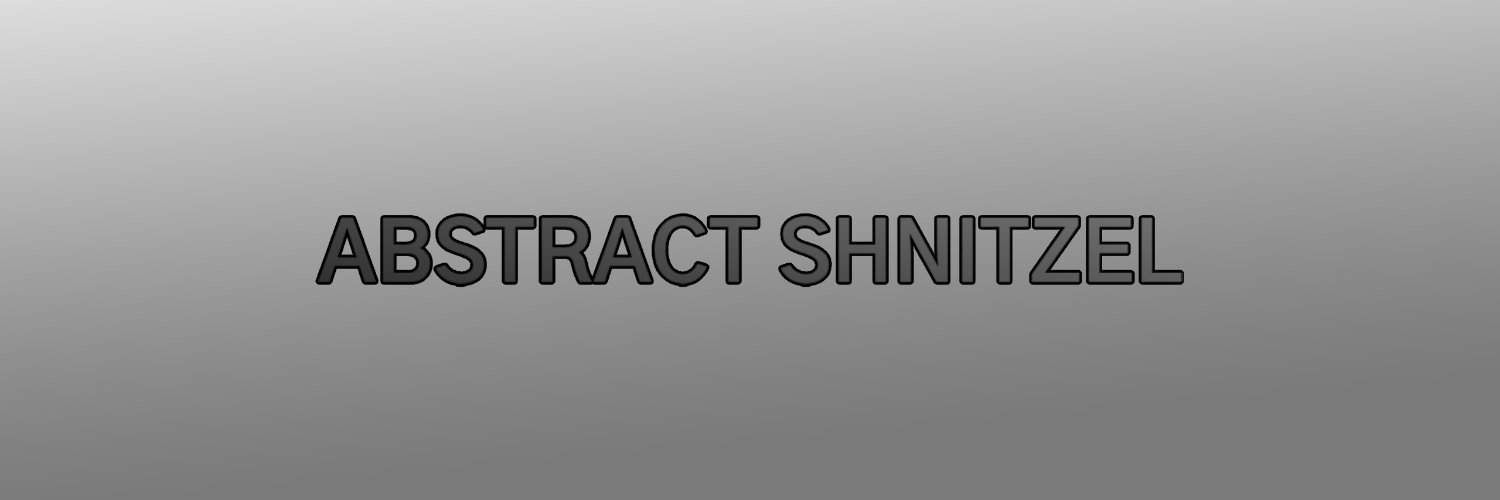 ABSTRACT SHNITZEL banner