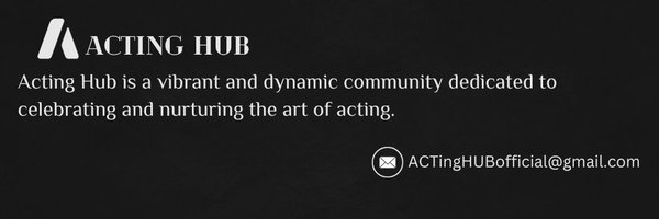 ACTingHUBUK Profile Banner