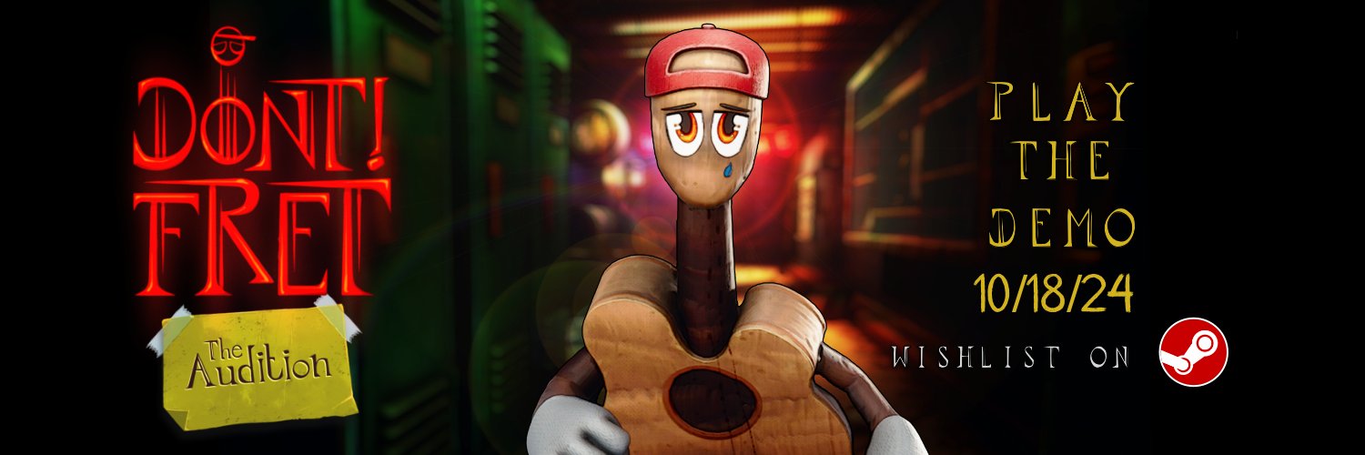 Don't! Fret - WISHLIST ON STEAM's banner