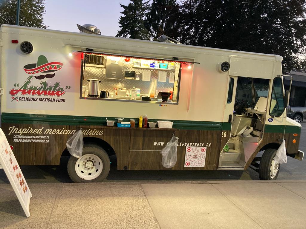 Andale Food Truck banner