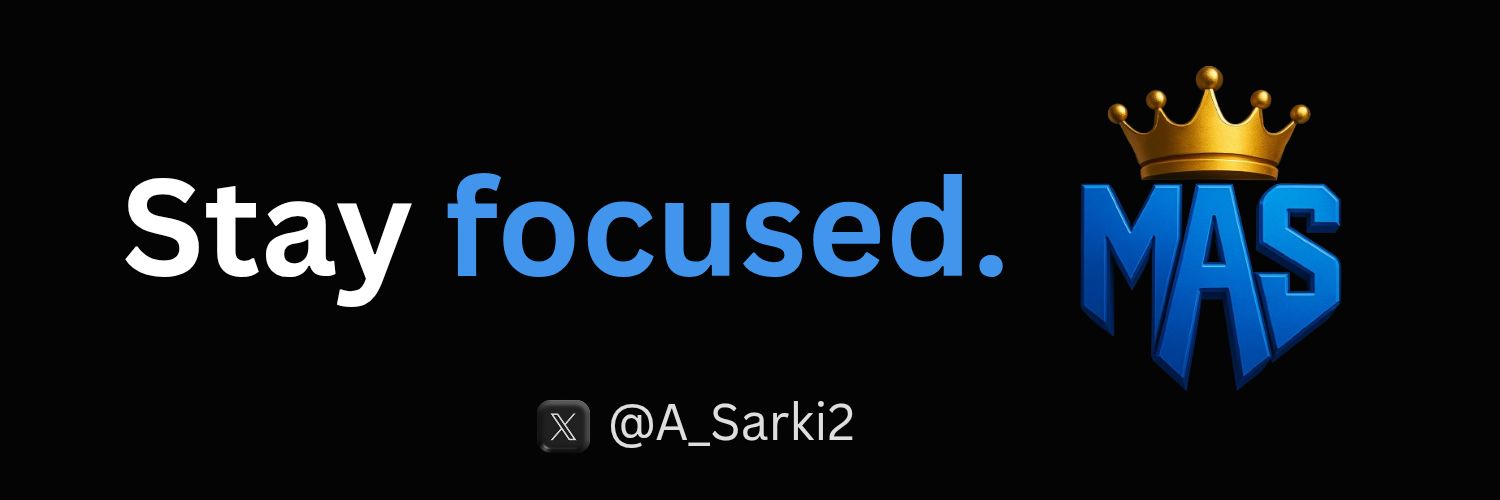 Muhd A Sarki ✨ banner