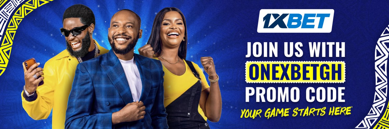 1xBet Ghana's banner