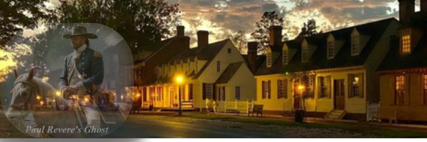 Paul Revere's Ghost's banner