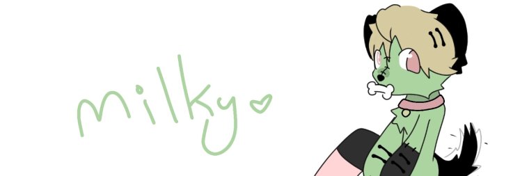 Milky's banner