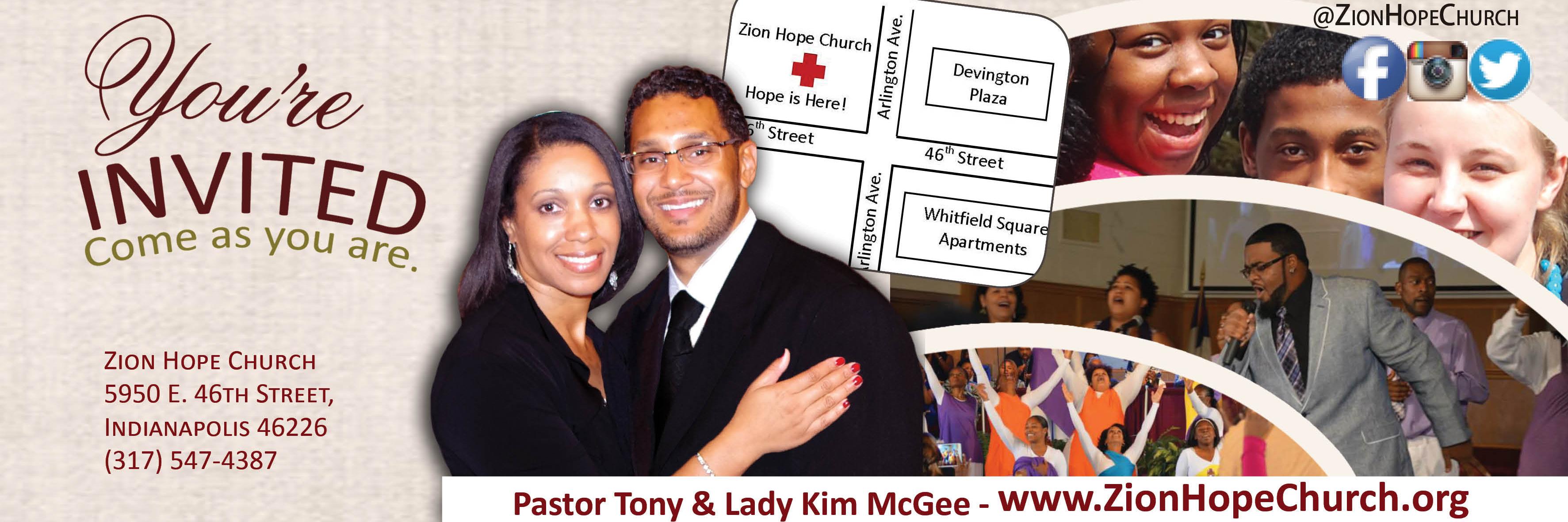ZionHopeChurch's profile banner image