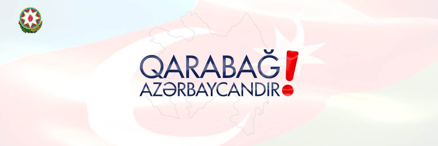 İlham Əliyev's banner