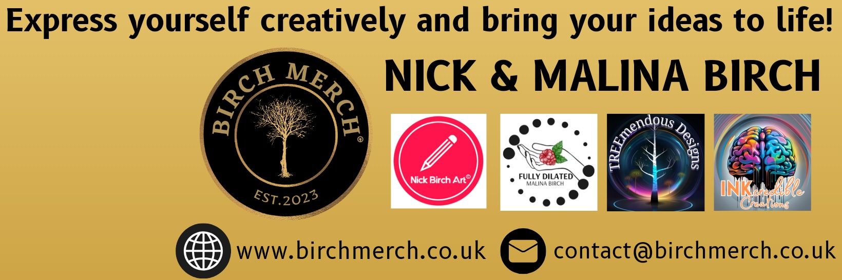Birch Merch banner