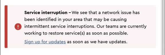 I Hate Cox Internet banner