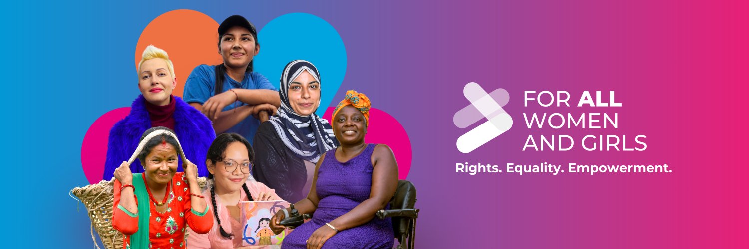 UN Women's banner