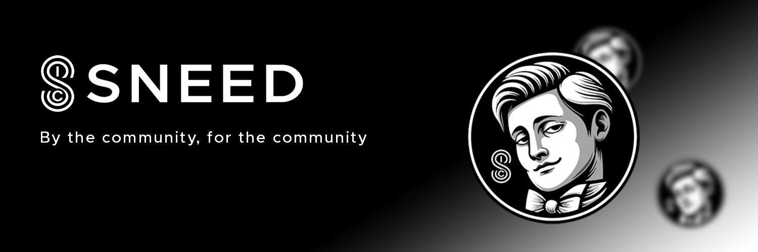 SNEED ∞ banner