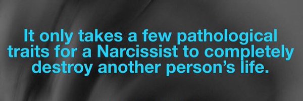 Narcissist Free Profile Banner