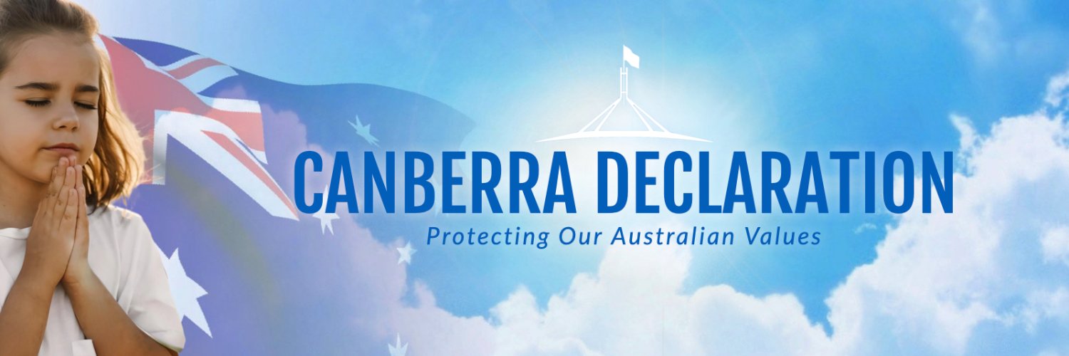The Canberra Declaration banner