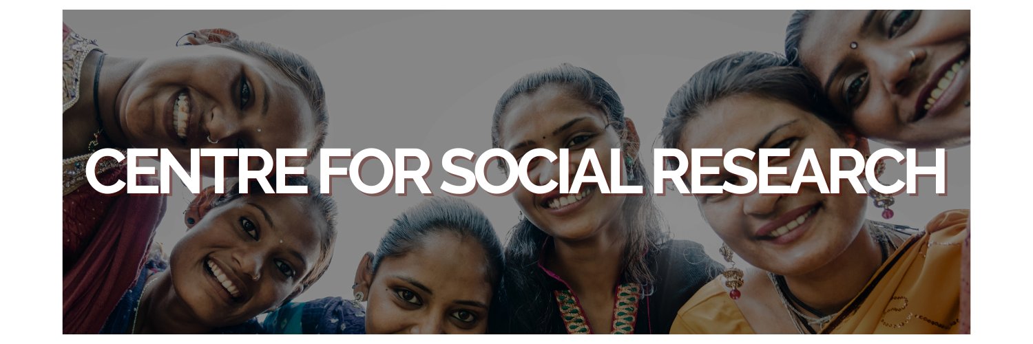 Centre For Social Research banner