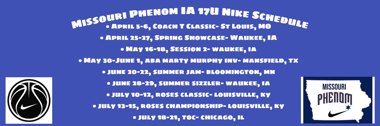 Missouri Phenom - Iowa's banner