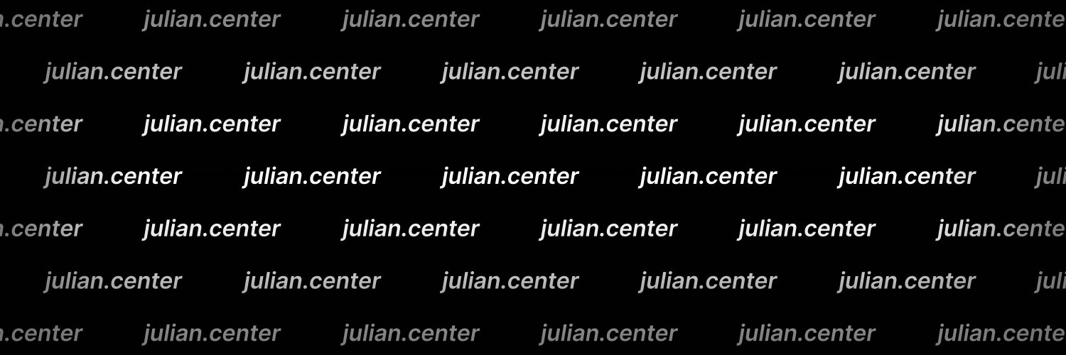 Julian Schramm's banner