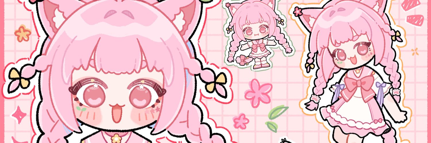 🩷 六茉 •• ♡´ ³`)ﾉ ～ banner