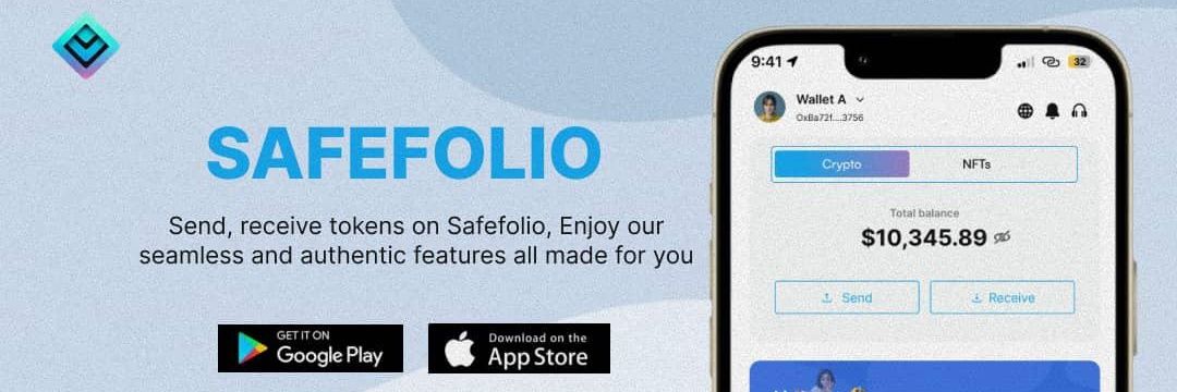 SafeFolio Wallet banner