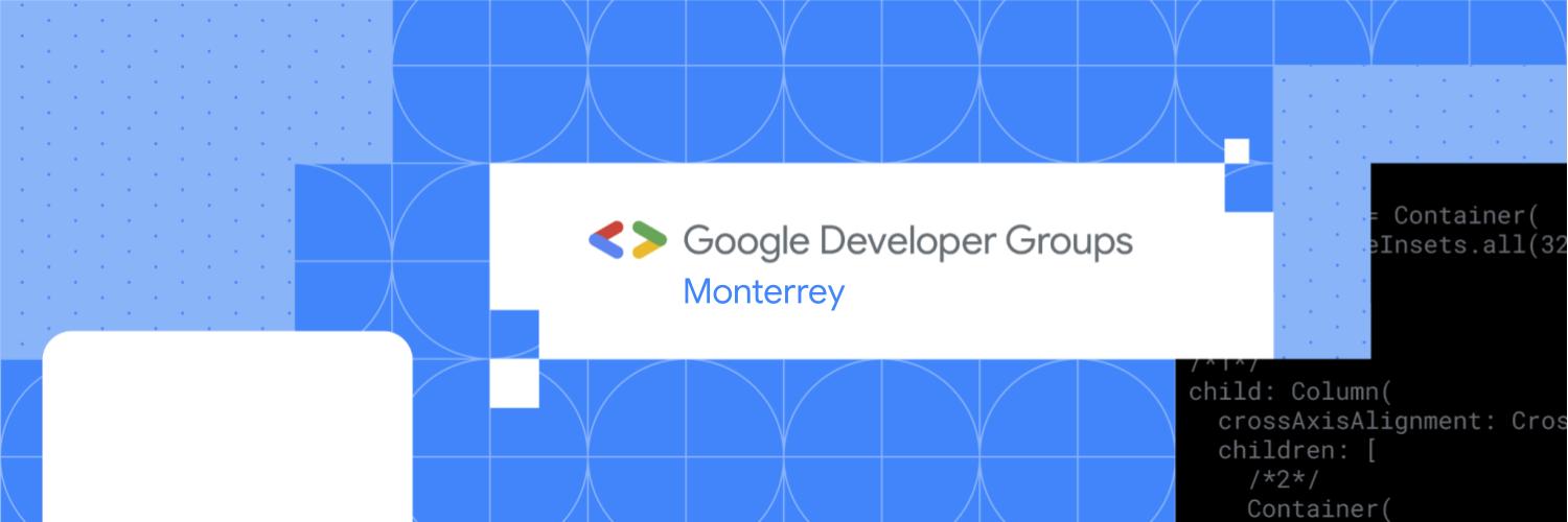 GDG Monterrey banner