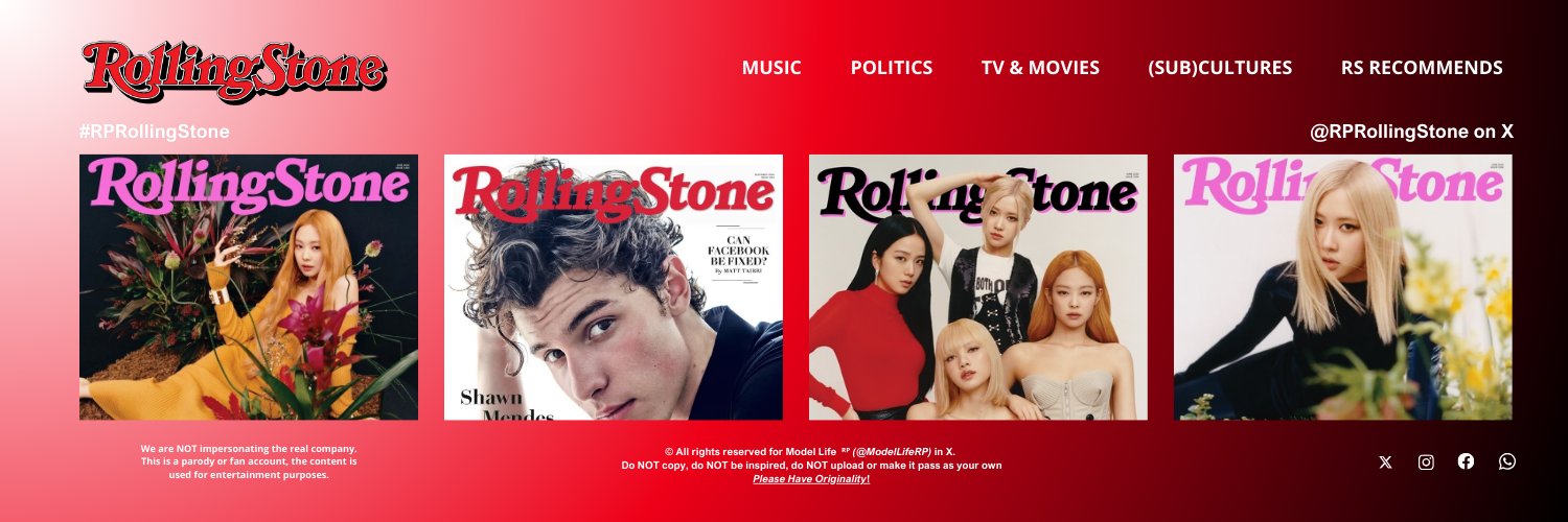 Rolling Stone ᴿᴾ | Parody banner