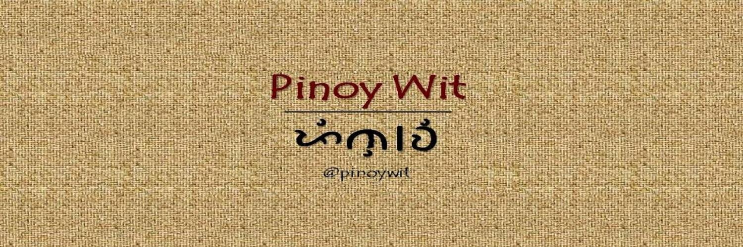 pinoywit's profile banner image