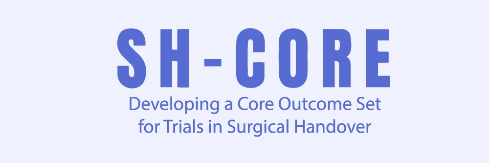 Surgical Handover Core Outcome Measures banner