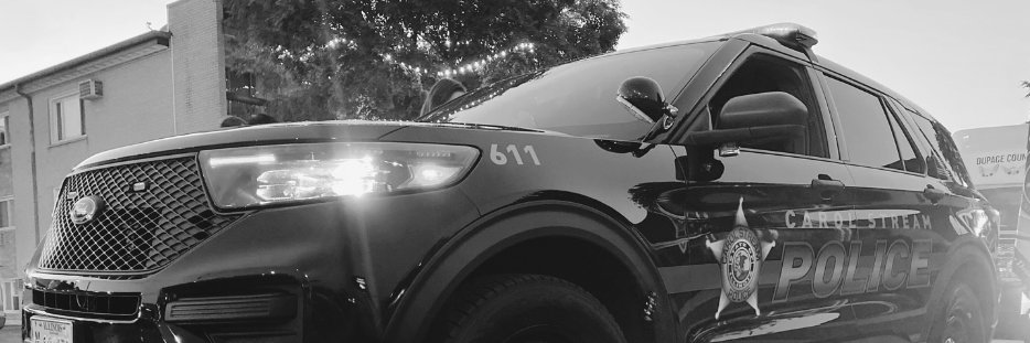 Carol Stream Police Department banner