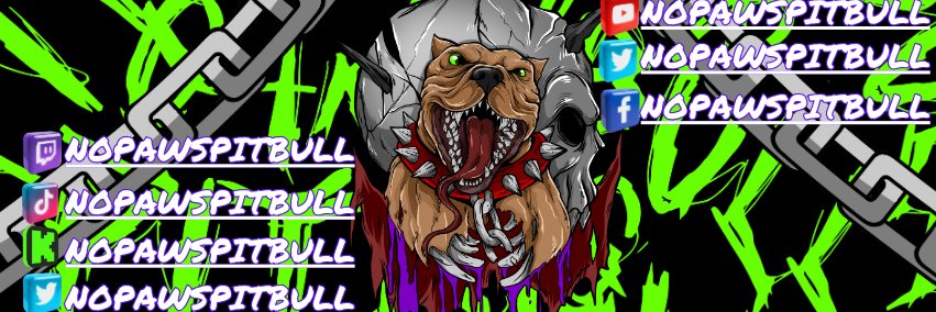 NoPawsPitbull's profile banner image