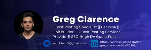 Greg Clarence Profile Banner