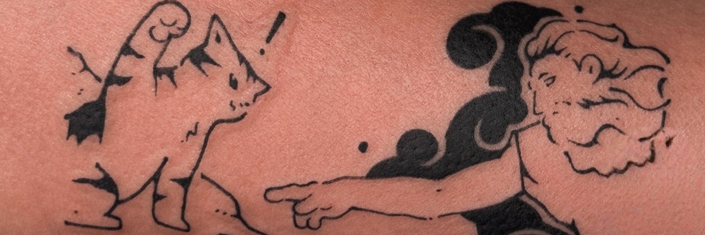 Human Owned by Cat 😺 banner