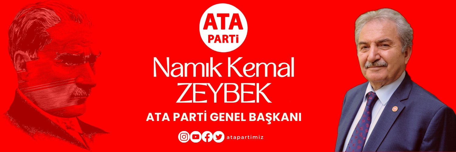 Namık Kemal Zeybek's banner