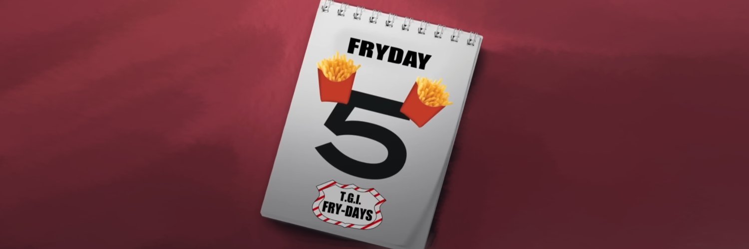 Annoying Orange Fry Day Every Friday banner