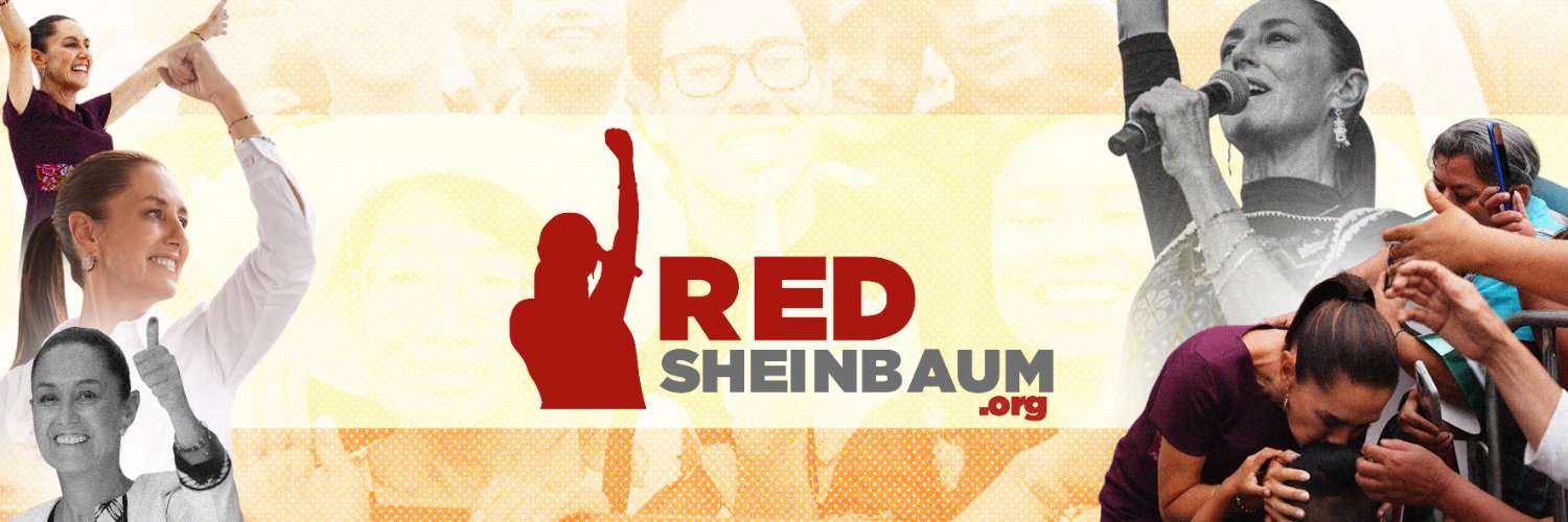 Red Sheinbaum banner