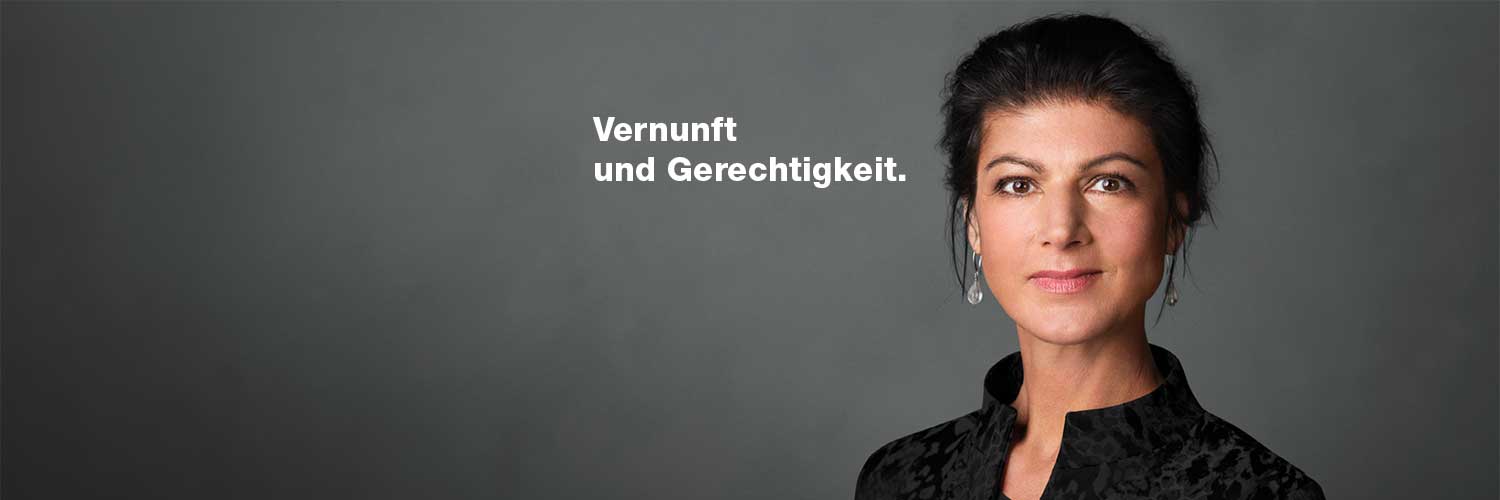 Bündnis Sahra Wagenknecht's banner