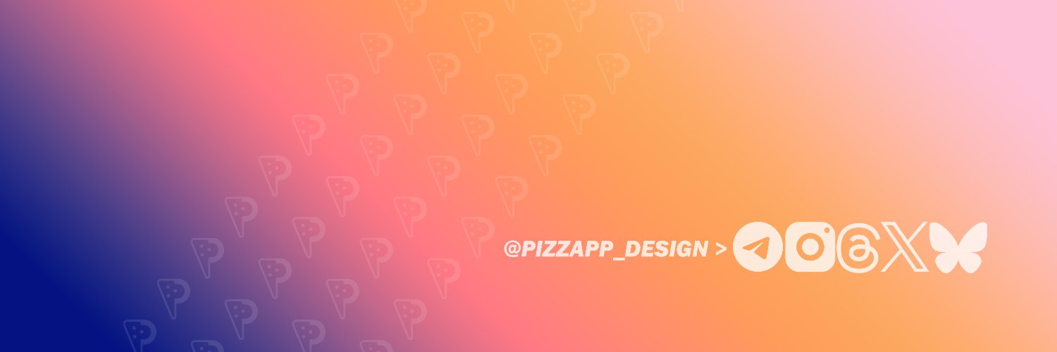 PizzApp Design 🎨 banner
