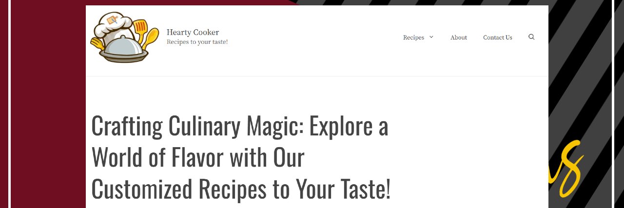 HeartyCooker's profile banner image