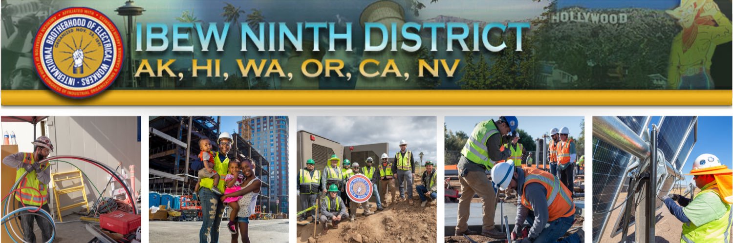 IBEW - Ninth District banner