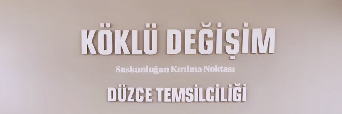 Köklü Değişim Düzce's banner