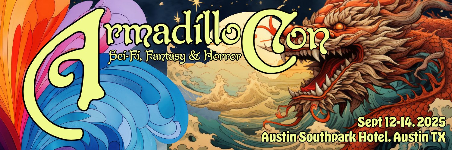 ArmadilloCon | An SFF con for Readers & Writers banner