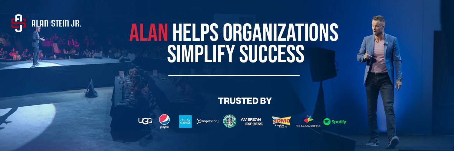 Alan Stein, Jr.'s banner