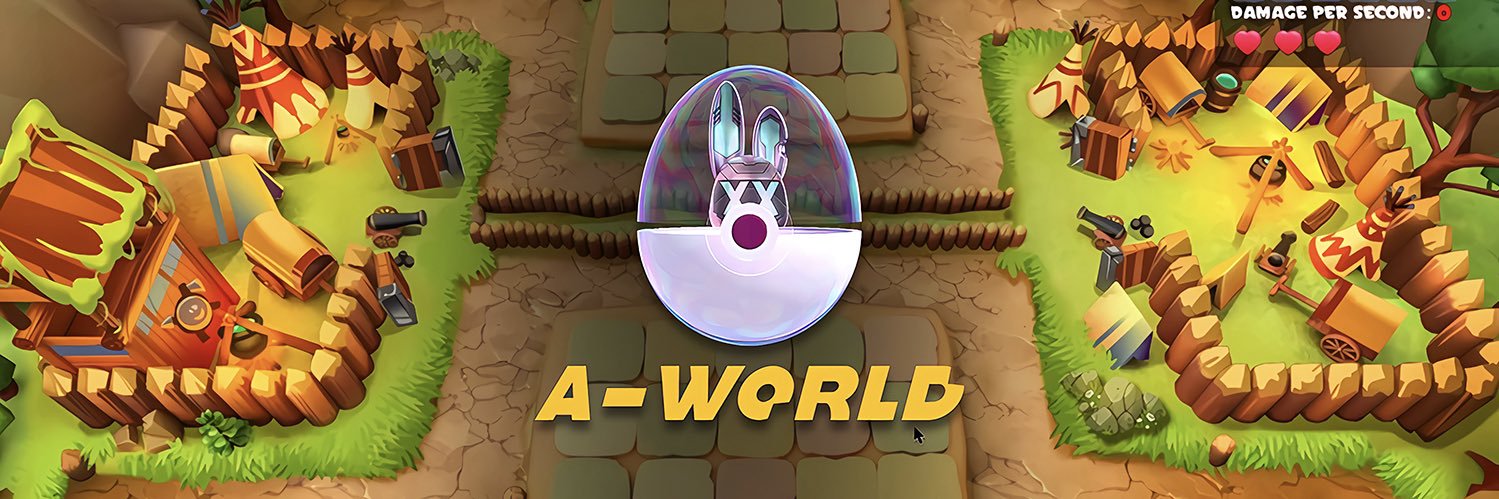 A-WORLD banner