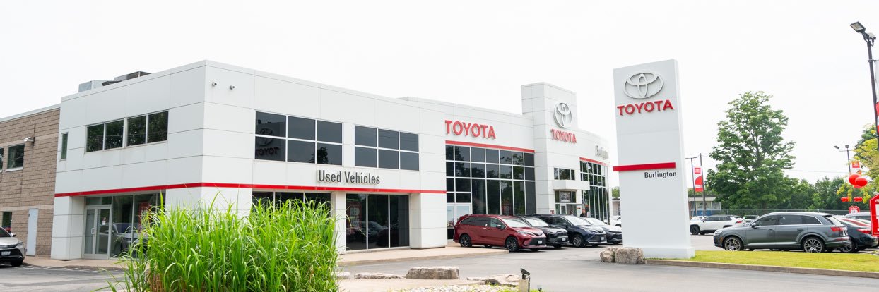 Burlington Toyota banner