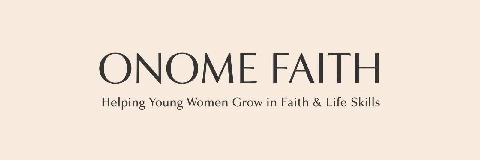 Onome ✨ | Walking in Jesus, slaying darkness banner