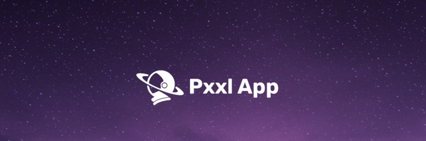 Pxxl.app's banner