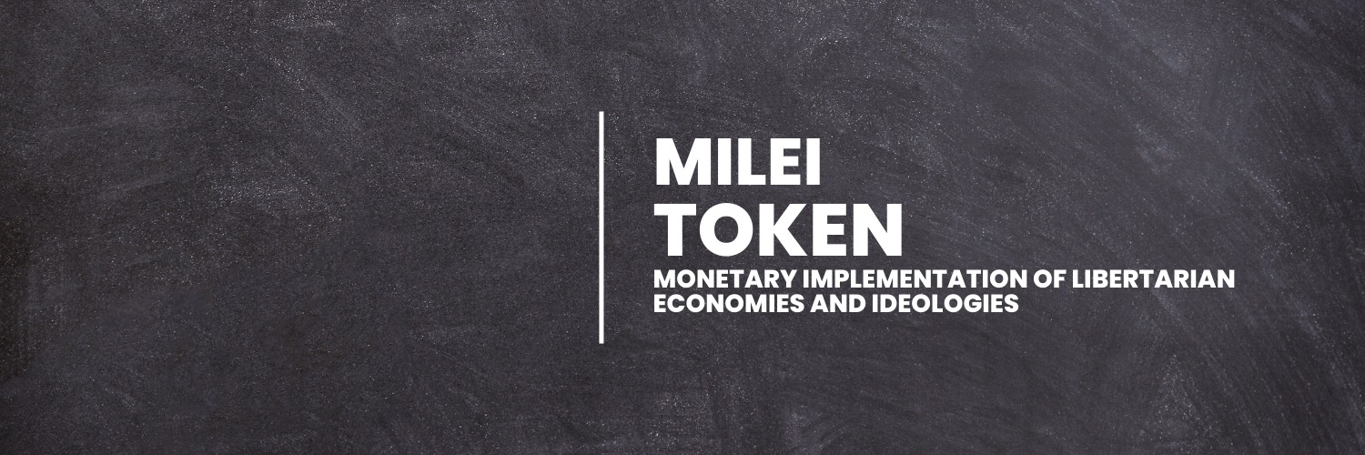 MILEI TOKEN banner