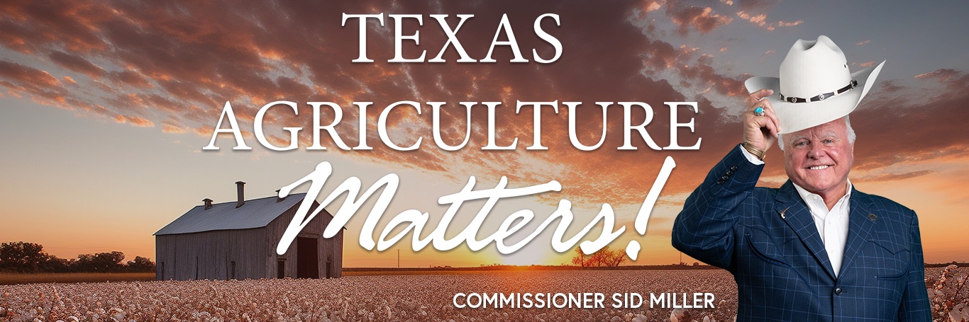 Texas Agriculture's banner